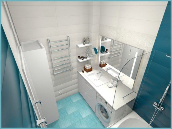 Вибираємо стільницю для раковини і пральної машини в ванну кімнату