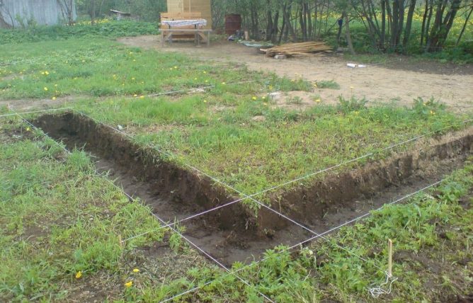 Особливості і відмінності мелкозаглубленного стрічкового фундаменту