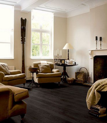 Темні підлоги в будинку: і шик, блиск, краса контрасту Темні підлоги в будинку: і шик, блиск, краса контрасту