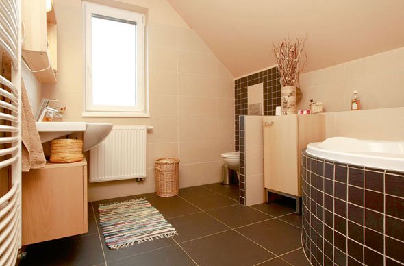 Дизайн стильного ванної кімнати в коричнево бежевих тонах: нюанси оформлення інтерєру Дизайн стильного ванної кімнати в коричнево бежевих тонах: нюанси оформлення інтерєру