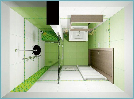 Маленька ванна кімната: дизайн інтерєру з душовою кабіною