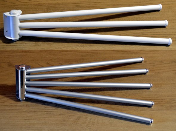 Вибираємо поворотний рушникосушка з електричною або водяною системою