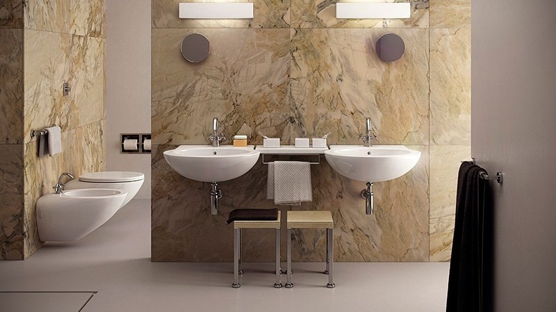 Альтернатива плитці у ванній кімнаті: чим замінити плитку