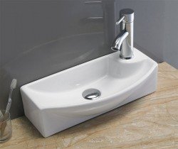 Вибираємо маленьку раковину у ванну або туалет