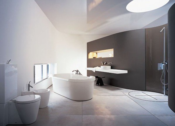Ванна кімната дизайн, багато готових рішень