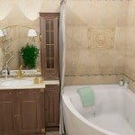 Плитка для ванної кімнати: фото дизайн інтерєру