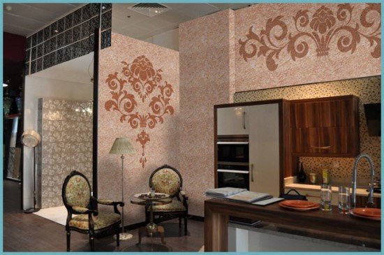 Як зробити картину або малюнок рідкими шпалерами