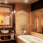 Плитка для ванної кімнати: фото дизайн інтерєру