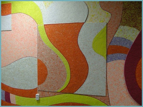 Як зробити картину або малюнок рідкими шпалерами