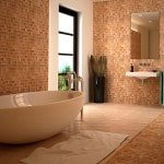 Плитка мозаїка для ванної кімнати: фото дизайну інтерєру