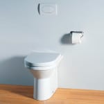 Унітаз з прихованим бачком: приставний, підлоговий Унітаз з прихованим бачком: приставний, підлоговий