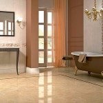 Італійська плитка для ванної кімнати: фото зразки