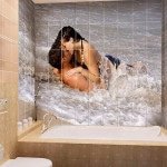 Фотоплитка для ванної кімнати: особливості обробки Фотоплитка для ванної кімнати: особливості обробки