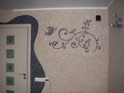 Як зробити картину або малюнок рідкими шпалерами