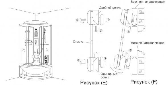 Як зібрати душову кабіну своїми руками: правила установки і підключення