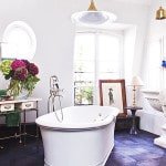 Кольорова плитка для ванної: фото зразків