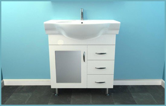 Вибираємо тумбу (мойдодир) під раковину: нюанси вибору