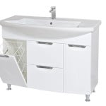 Умивальник з тумбою для ванної кімнати: фото варіанти дизайну Умивальник з тумбою для ванної кімнати: фото варіанти дизайну