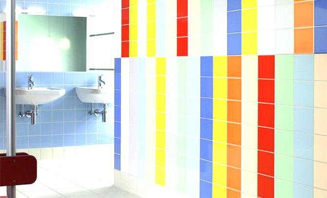 Розмір плитки для ванної кімнати всіх існуючих видів