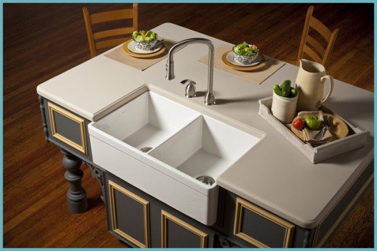 Підбираємо керамічну мийку для кухні