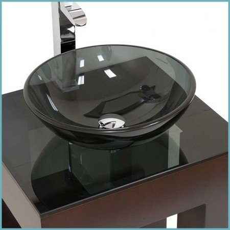 Кутова раковина з тумбою: зберігаємо простір у ванній кімнаті