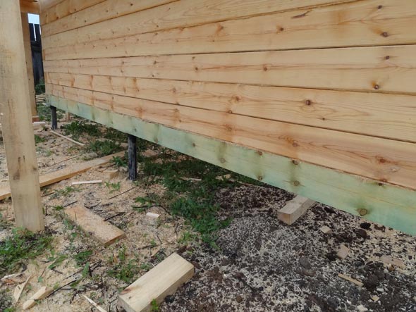 Майструємо своїми руками. Фундамент під баню зі зливом