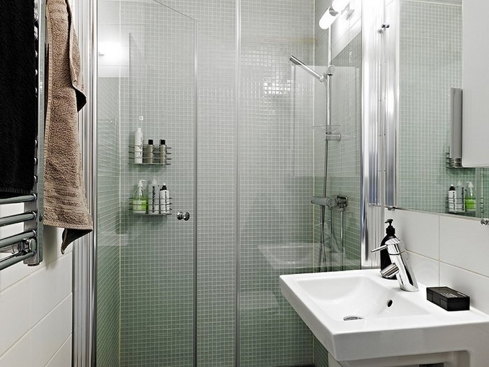 Оригінальний дизайн маленької ванної кімнати