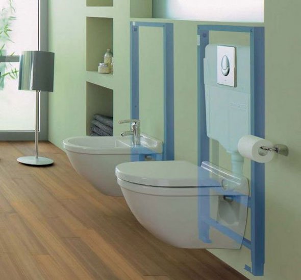 Підвісний унітаз: специфіка встановлення своїми руками