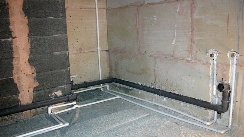 Розводка труб у ванній своїми руками поліпропіленом