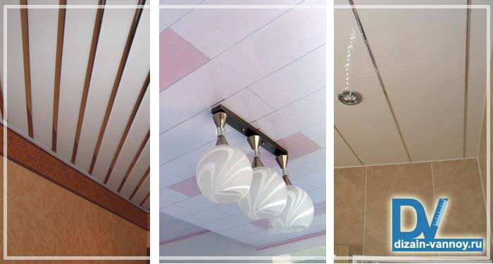 Пластиковий стелю і панелі ПВХ в ванній кімнаті (фото і відео)