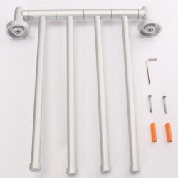 Вибираємо поворотний рушникосушка з електричною або водяною системою