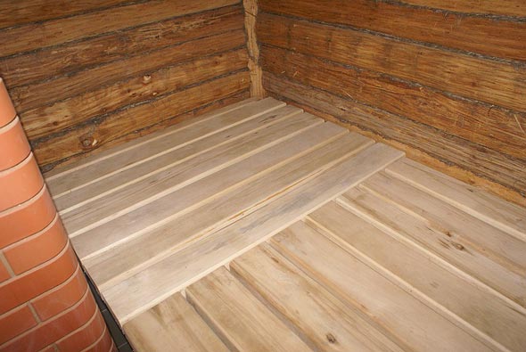 Якісний полиць в лазні. Як зробити своїми руками?