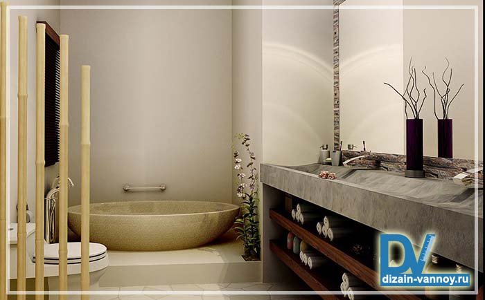 Вологостійка меблі для ванної з нестандартних матеріалів