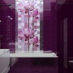 Кольорова плитка для ванної: фото зразків