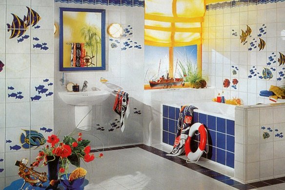 Декупаж на кахельної плитці, створюємо самі