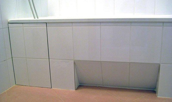 Екран під ванну: різновиди, технологія виготовлення і монтаж своїми руками