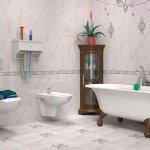 Керамічна плитка для ванної: дизайн, фото колекція