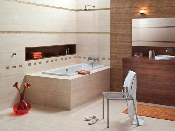 Дизайн стильного ванної кімнати в коричнево бежевих тонах: нюанси оформлення інтерєру Дизайн стильного ванної кімнати в коричнево бежевих тонах: нюанси оформлення інтерєру