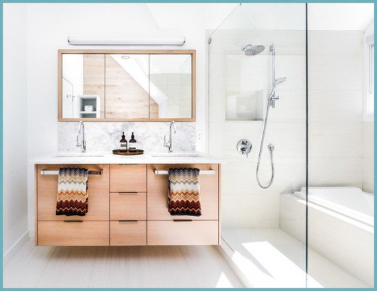 Скандинавський стиль: нордичний характер в інтерєрі ванної кімнати