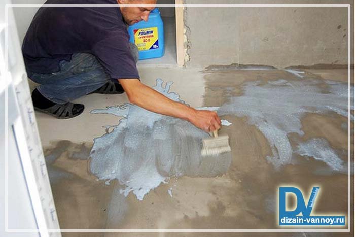 Як робиться гідроізоляція ванної кімнати і підлоги своїми руками