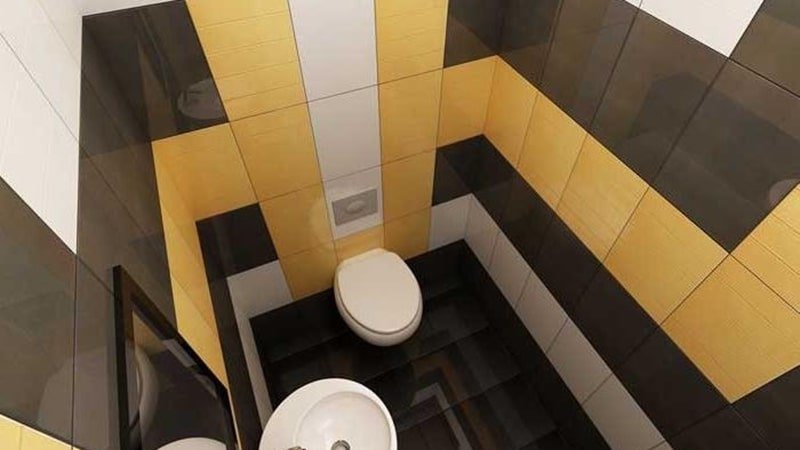 Плитка для туалету: фото дизайн інтерєру