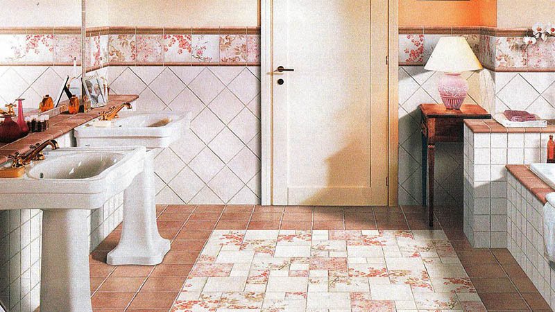 Підлогова плитка для ванної: фото дизайну