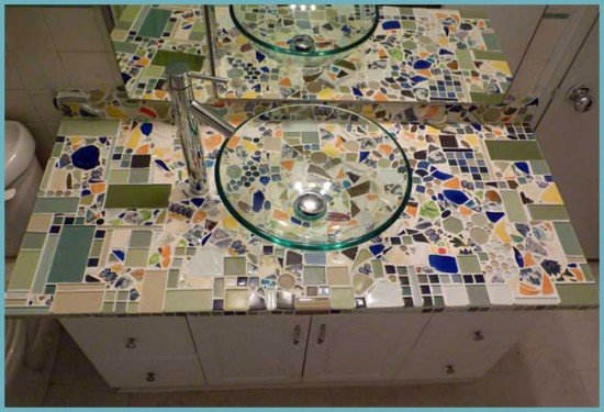 Мозаїка з битою плитки своїми руками: докладні інструкції з покроковими фото, ескізи і приклади