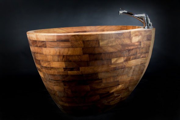 Деревяна ванна в інтерєрі: бути чи не бути?