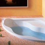 Кутова ванна: фото дизайну інтерєру