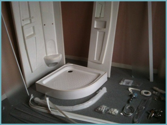 Як правильно встановити нову душову кабіну своїми руками