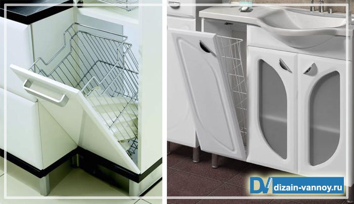 Ящики для білизни в ванну кімнату варіанти розміщення Ящики для білизни в ванну кімнату варіанти розміщення