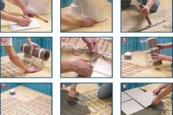 Теплі водяні підлоги під плитку своїми руками: монтаж системи та укладання плитки Теплі водяні підлоги під плитку своїми руками: монтаж системи та укладання плитки