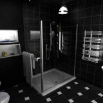 Кольорова плитка для ванної: фото зразків