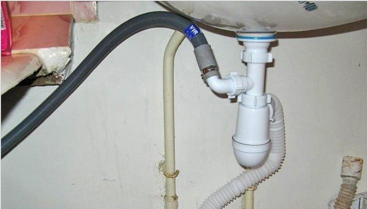 Сифон для пральної машинки – призначення, способи установки